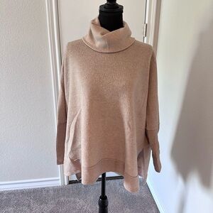 Pink Lily Camel Turtleneck Sweater